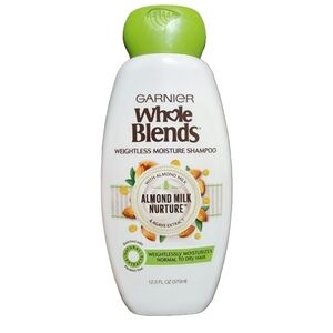 Disc. Garnier Whole Blends Almond Milk Nurture weightless moisture Shampoo